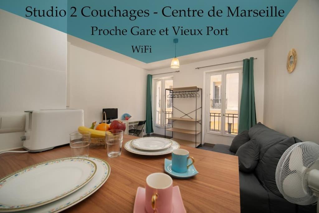 Appartement Tout Equipe A Cote/Vieux Port/Noailles Marseille Eksteriør bilde